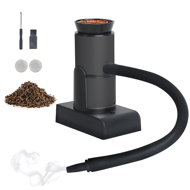 Smoking Gun Kit - 휴대용 칵테일 스모커 키트, 나무 칩이