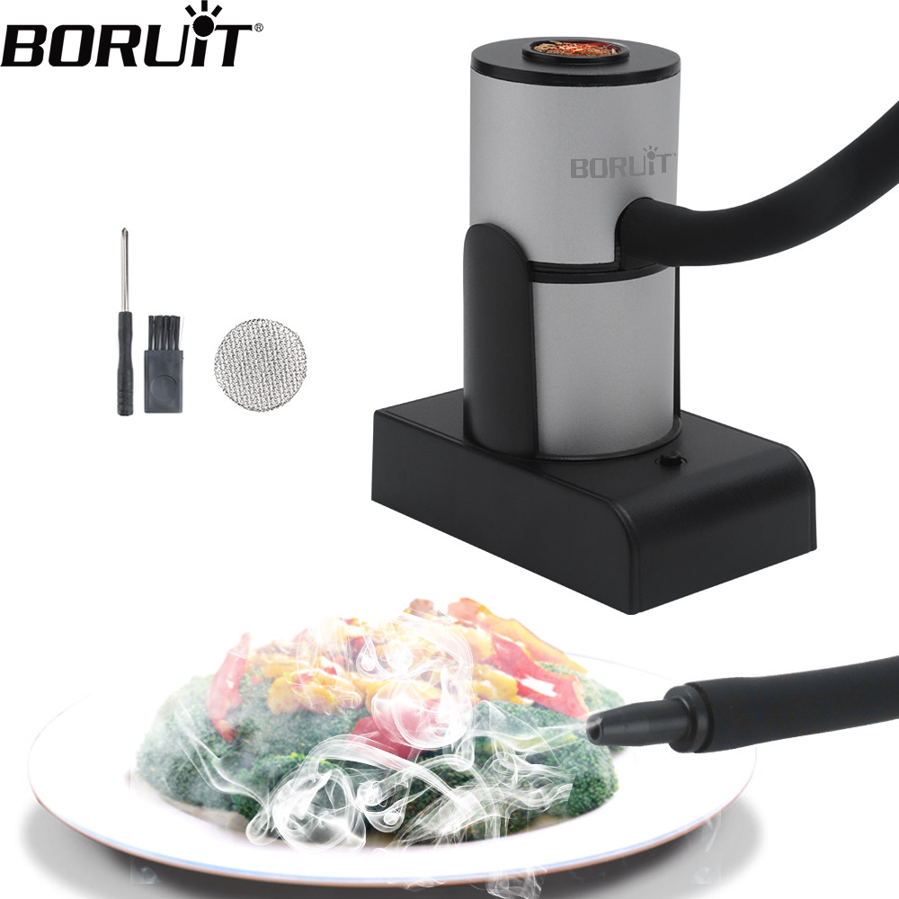 Smoking Gun Kit - BORUiT SK305 연기 발생기 휴대용 분자