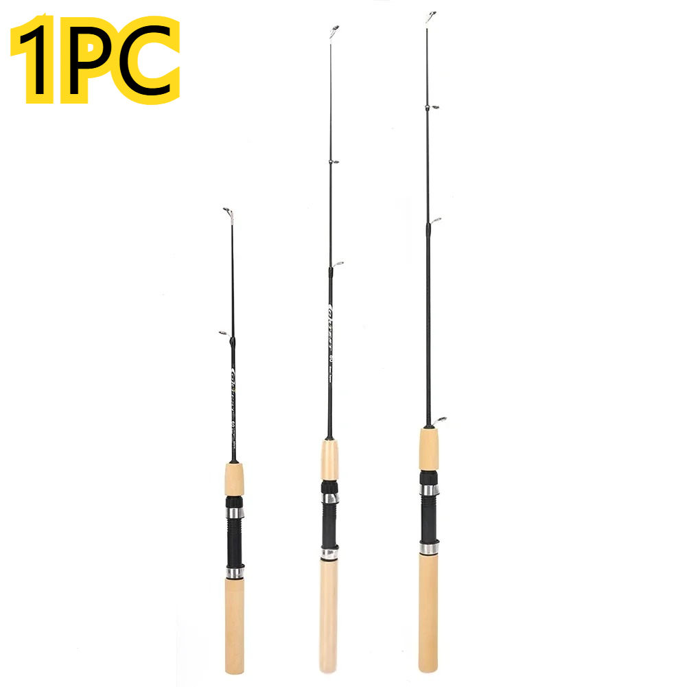 Ice Pick Pick - 60/80/100cm 얼음낚시대 휴대용 카본 낚싯대 경량