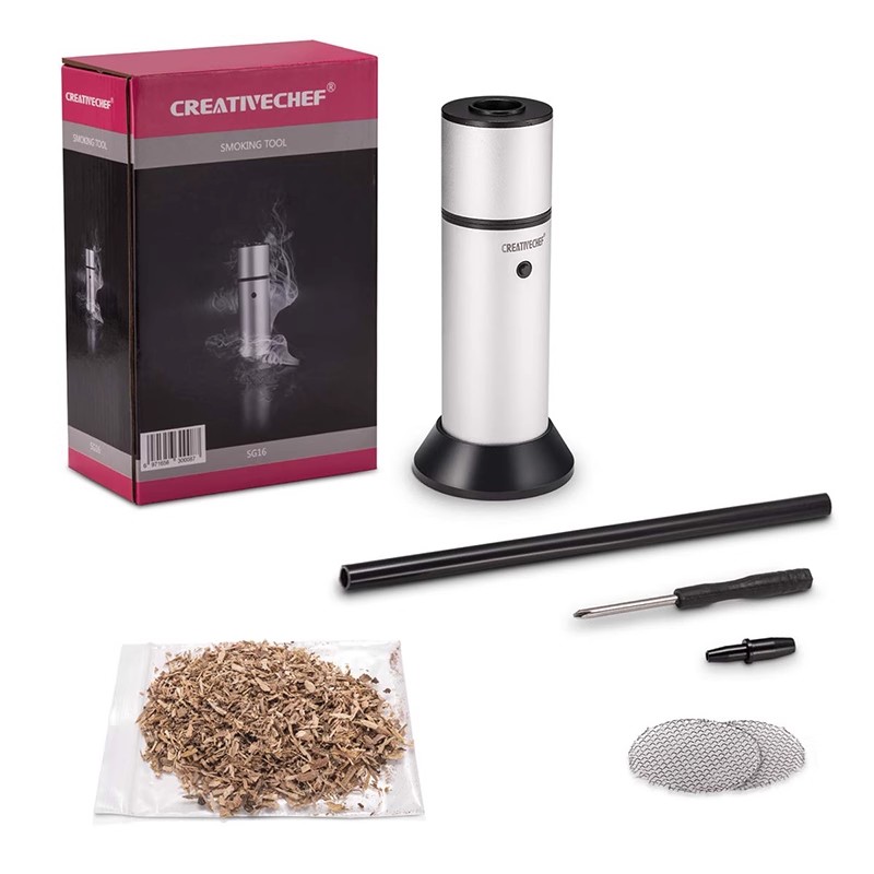 Smoking Gun Kit - 음식 차가운 연기 발생기, 휴대용 분자