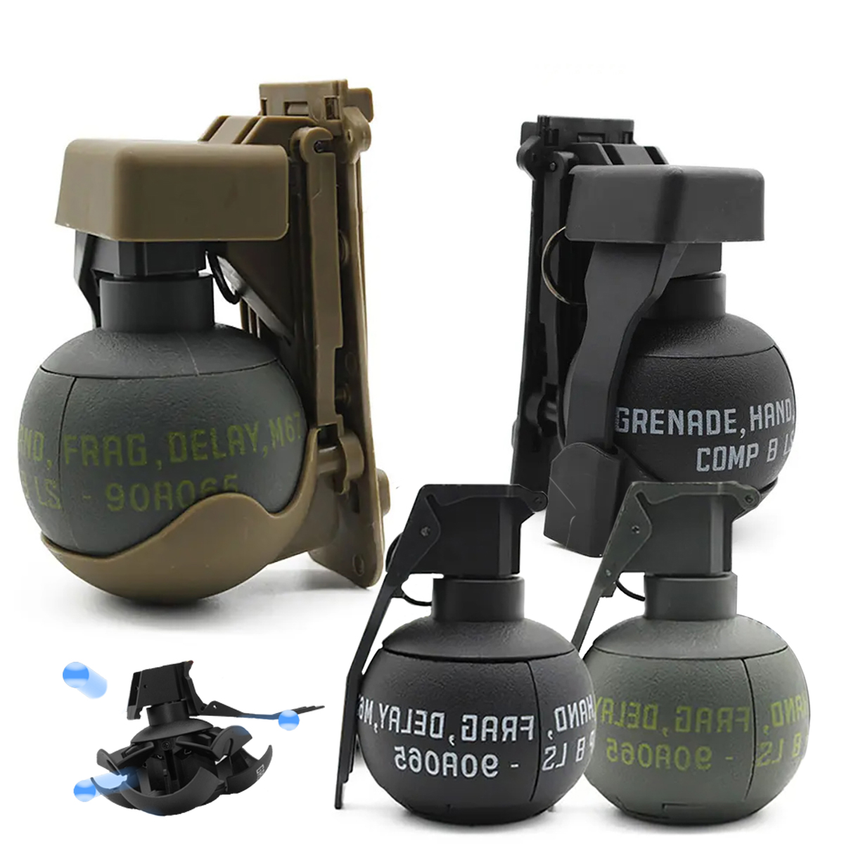 Smoking Gun Kit - AA- 전술 수류탄 모형 세트, M67
