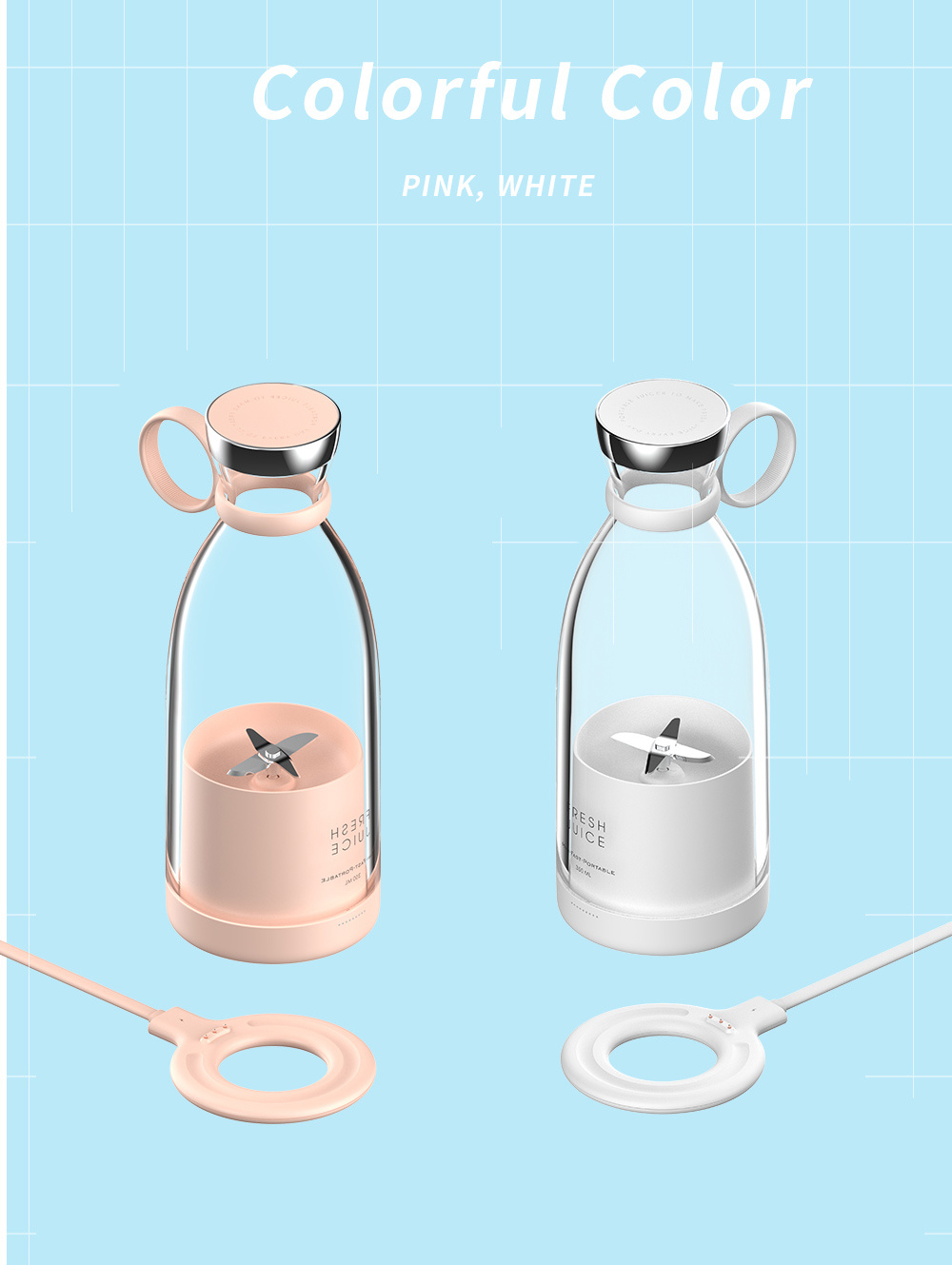 휴대용 과즙기 블렌더용 USB 충전기 충전식 믹서 신선 - Citrus Juicer Bar 리뷰 및 가격