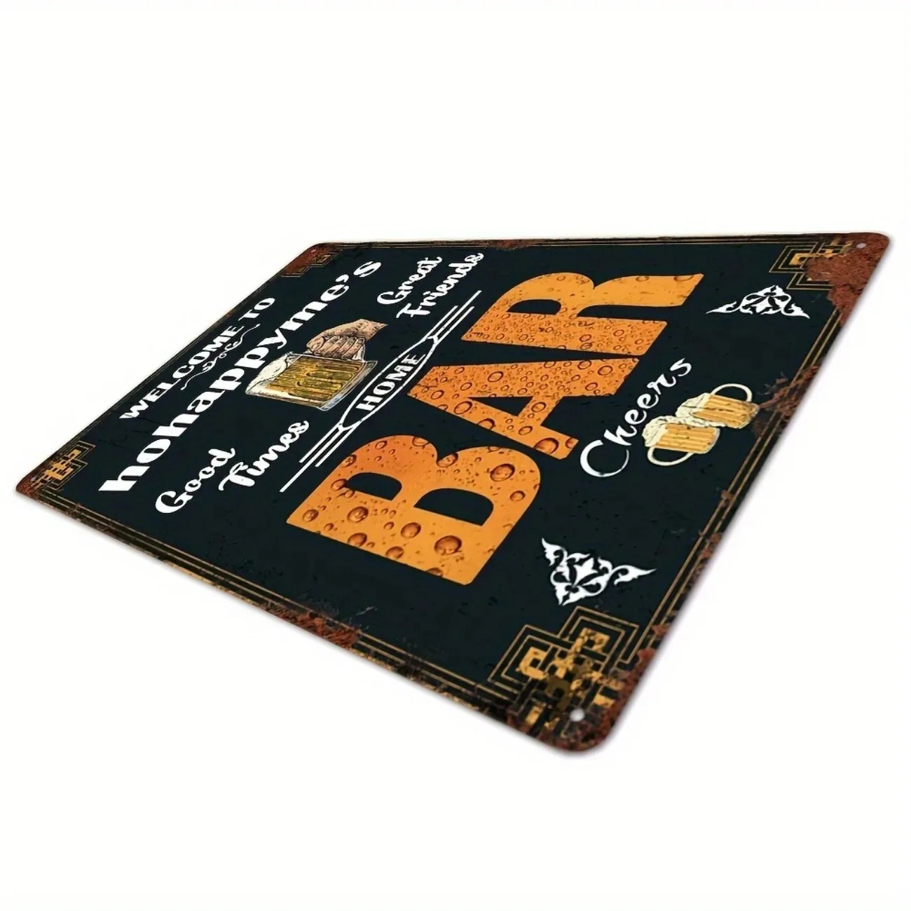 1개 맞춤 제작 가능한 빈티지 금속 바 사인, 개인 맞 - Home Bar Signs 리뷰 및 가격