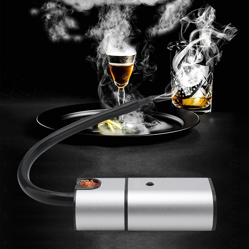 휴대용 스모크 인퓨저 핸드헬드 콜드 스모킹 건 칵테일  - Smoking Gun Kit 리뷰 및 가격