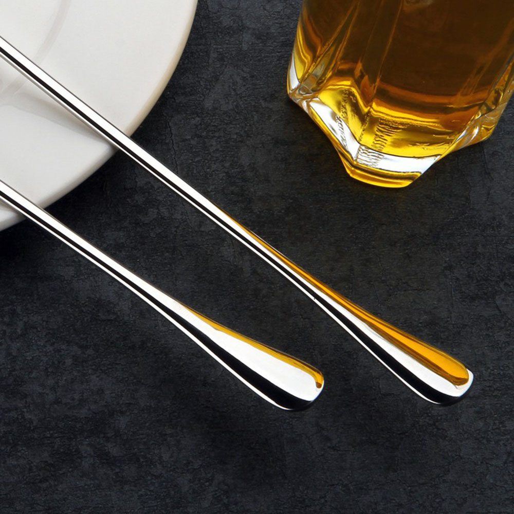 6pcs 스테인레스 스틸 아이스 티 특종 디저트 스푼  - Ice Pick Pick 리뷰 및 가격