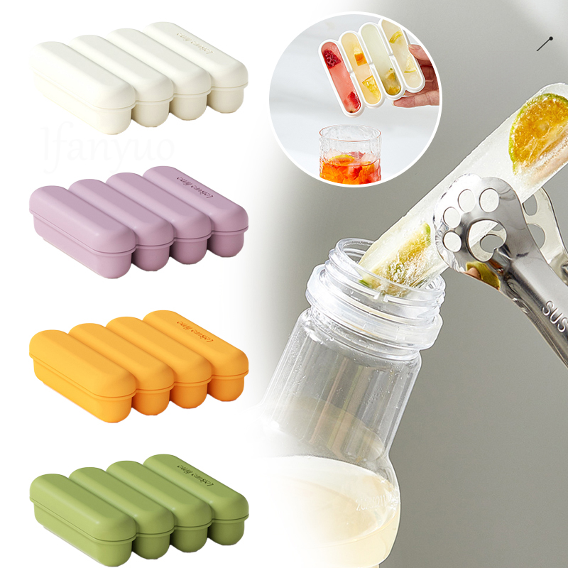 긴 아이스 스틱 트레이 실리콘 아이스 큐브 메이커, 물 - Citrus Juicer Bar 리뷰 및 가격