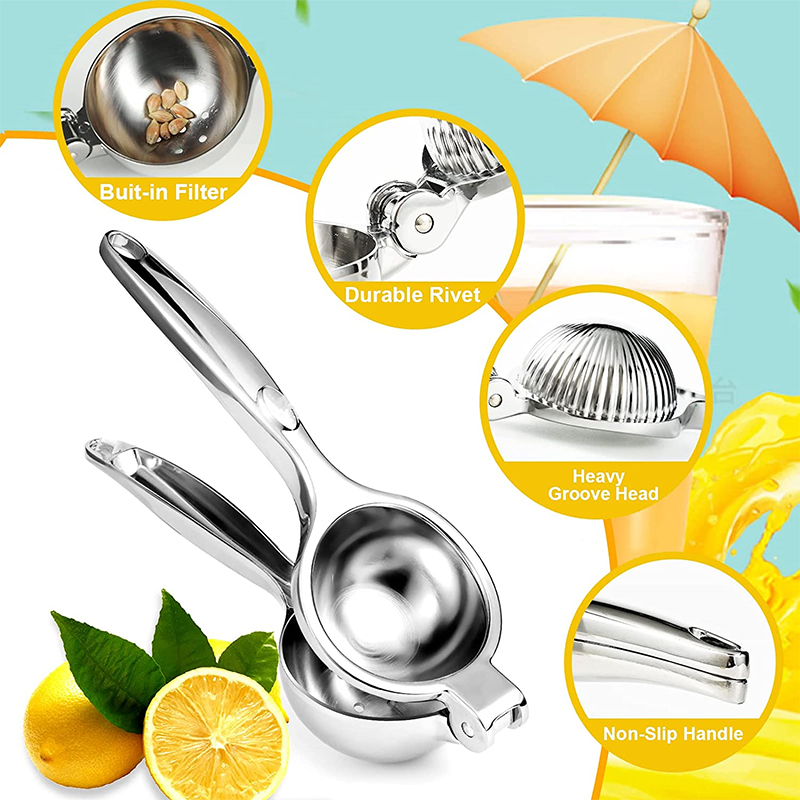 수동 레몬 스퀴저 아연 합금 레몬 착즙기 헤비 듀티 레 - Citrus Juicer Bar 리뷰 및 가격